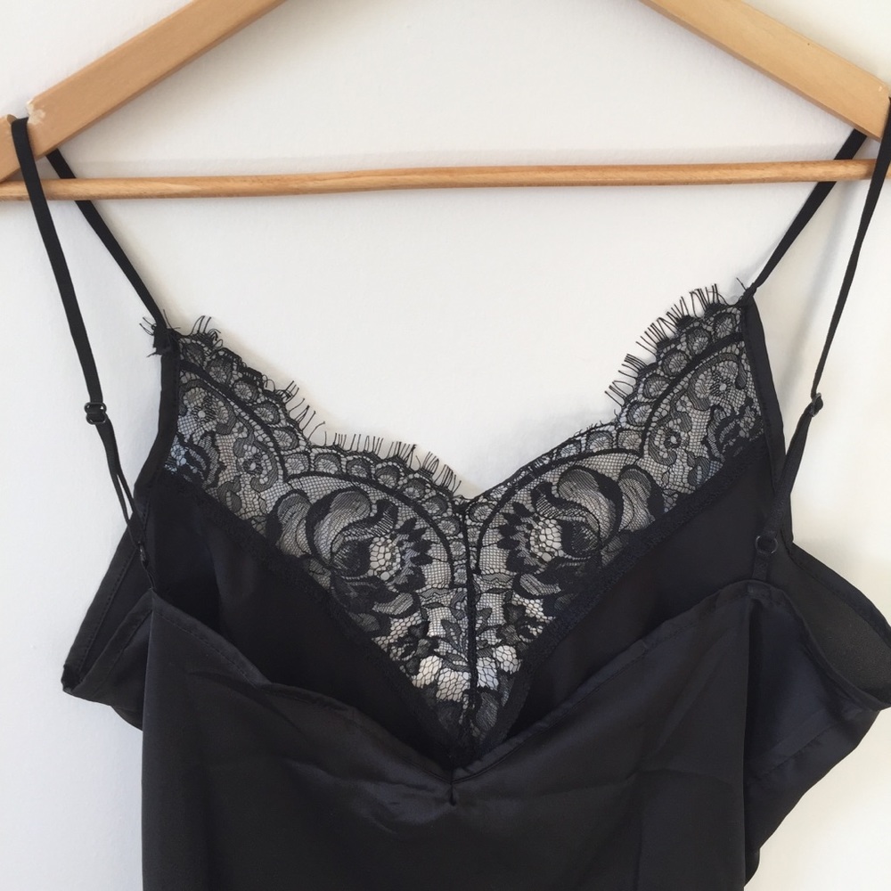 Inset Lace Cami - Picture 5 of 7